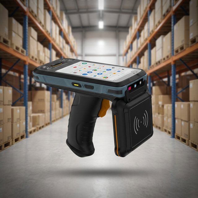 5 Inch Rugged Android 12 Handheld Computer IP67 Waterproof UHF RFID NFC 1D/2D Scanning Octa-core 2.0GHz 64GB RAM 13MP Camera