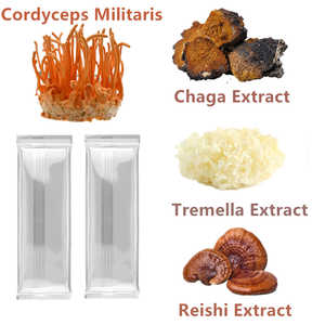 ISO 공장 직접 버섯 가루 터키 꼬리 버섯 추출물 윤지 분말 - Product Image 3