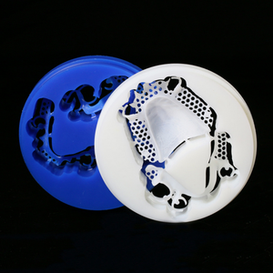 مادة طقم أسنان قرص شمع الأسنان كتلة لوحة زرقاء للاستخدام في مختبر الأسنان - Product Image 1