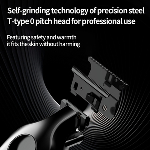 Tondeuse à cheveux professionnelle KEMEI KM-1563 <span class=keywords><strong>7200</strong></span> tr/min avec écran LED et chargement USB, tondeuse commerciale personnalisable avec éclairage - Product Image 3