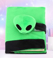 Carnet de notes en peluche extraterrestre Journal d'école en peluche unique, jouets extraterrestres en peluche mignons Journal personnel pour enfants