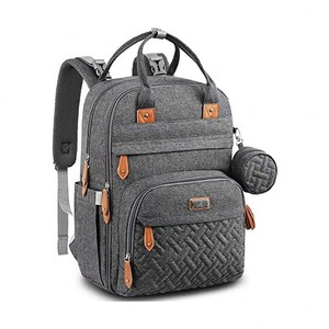 Sac à dos pour couches de bébé - Sac pour bébé garçon et fille - Sac à dos pour couches - Grand sac de voyage - Product Image 1