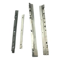 Composants en aluminium et acier inoxydable usinés CNC de haute précision et usinage par électroérosion à fil, pièces personnalisées, systèmes d'automatisation, systèmes industriels, robotique