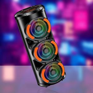 Kakusiga/Kaku KK-6301 liunian đèn nhiều màu Loa không dây bán chạy ba loa 6 inch Bass hiệu ứng âm thanh gây sốc - Product Image 6