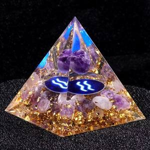 क्रिस्टल पिरामिड पॉलिश शादी सेंटरपीस टेबल डेकोर संग्रह डिजाइन घर सजावट थोक आपूर्ति - Product Image 2