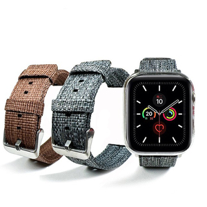 Bracelet de montre universel en toile de nylon 18/20/22 mm, multicolores, bracelet de remplacement pour Samsung, Garmin, <span class=keywords><strong>Huawei</strong></span> - Product Image 3