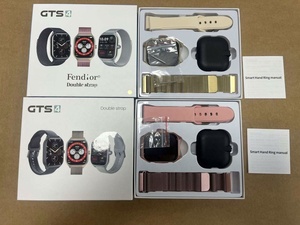 Reloj Inteligente <span class=keywords><strong>GTS4</strong></span> de 2.01 Pulgadas, Resistente al Agua, para Hombre y Mujer, Monitor de Actividad Física, Llamadas Bluetooth, Frecuencia Cardíaca, Correa Doble de Acero, Compatible con Android e iOS - Product Image 6