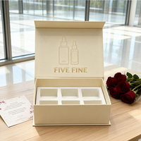Coffret cadeau d'anniversaire de luxe, bougie aromathérapeutique artisanale, boîte rigide, emballage en papier avec logo personnalisé