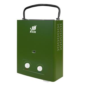 Calentador de Agua sin Tanque KSUN de 5L con Intercambiador de Calor de Cobre para Gas Natural, para Autocaravanas y Automóviles, para Uso Doméstico y Exterior JSZ10 - Product Image 1