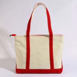 Sacs fourre-tout en toile patchwork personnalisés et durables pour femmes, avec fermeture à cordon et fermeture éclair, pour le shopping et les courses - Product Image 6