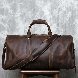 Sac de Voyage de Luxe en Cuir Véritable Fait Main, Design Français, Personnalisation du Logo, Idéal pour les Voyages d'Affaires - Vente en Gros FD0000266 - Product Image 2
