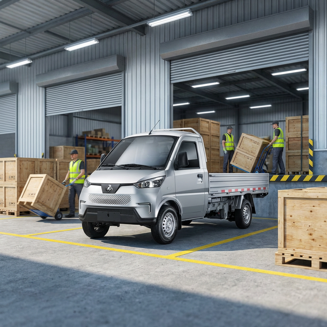 Factory Direct Dongfeng G100P Pure Electric Mini Truck 282km Range 30/60kW Motor 41.86kWh Battery 24%