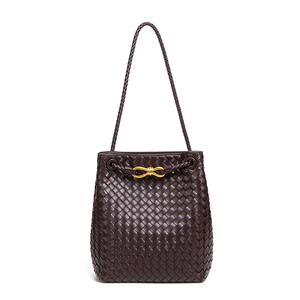 Wholesale women’s handbag brands: stylish and elegant hand-woven handbags, new bucket bags, and casual crossbody bags - Product Image 6