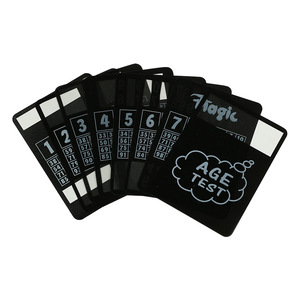 การ์ดทำนายอายุ อุปกรณ์มายากล ขนาด 9x6 นิ้ว สีดำ แบรนด์อิสระ สำหรับการเดาอายุ - Product Image 2