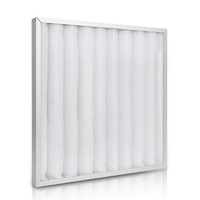 Filtre lavable à efficacité primaire Filtre à plaque en aluminium pour cadre en tissu non tissé pour système HVAC