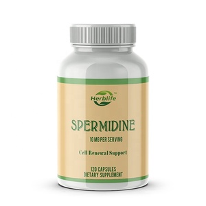 Suplemento de espermidina OEM más potente que el extracto de germen de trigo para la membrana celular, la salud de los telómeros y el envejecimiento - Product Image 1
