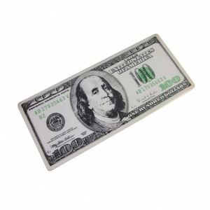 Balle anti-stress promotionnelle personnalisée en mousse PU, en forme de billet de banque de 100 dollars américain - Product Image 3