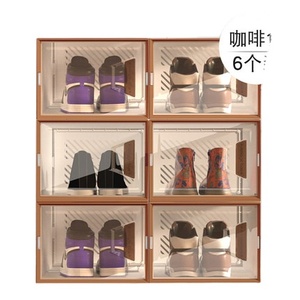 Sneaker Storage 2022 New Product Pleatice Clear Sneaker Box Shoe Organizer Transparent Shoe Storage
