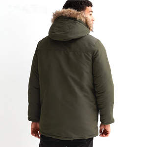 Chaqueta Parka de Invierno para Hombre, Lista para la Venta, con Capucha, Cálida, Cortavientos, Gruesa, Informal, Transpirable - Product Image 6