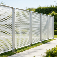 Tôle perforée à trous hexagonaux, maille perforée pour grille de ventilation