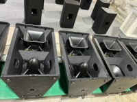 Personnalisable T24N Double 12 pouces Passive Stage Audio Array Longue Portée Bar Line Speaker Multifonctionnalité OEM Remote Stage Speaker