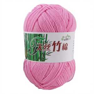 Hilo de Algodón Suave Peinado Más Vendido, 4 y 5 Cabos, 50g 100g, Teñido, Tipo Leche, para Tejido a Mano y Bordado, Ecológico, Antibacteriano - Product Image 4