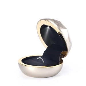 Lighting Package <b>Box</b> Men and Women Gift <b>Box</b> for Jewelry Couple Wedding Band <b>Ring</b> Gift Packing <b>Box</b> - Product Image 5