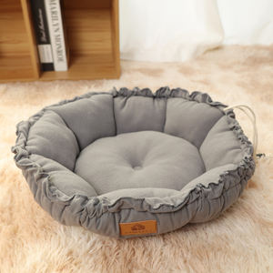 Nuevo Sofá para Perros de Alta Calidad Ecológico, Cama para Mascotas, Caseta para Perros Gruesa y Cálida para Invierno con Estampado Animal Lavable - Product Image 1