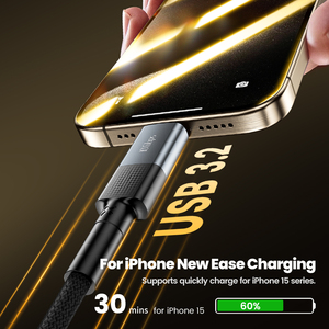 Toocki 60W Loại C Để Loại C Nhanh Chóng Sạc Cáp Dữ Liệu 4K/10Gpbs Nhanh Chóng Truyền Tải USB C Sạc Cáp Cho Nhiều Thiết Bị - Product Image 2