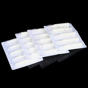 Puntas de aguja para tatuaje blancas desechables, 50 Uds., 7R9R11R13R15R7F9F11F13F15F, accesorios consumibles para máquina de tatuaje - Product Image 1