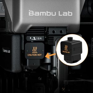 Chaussette en <span class=keywords><strong>silicone</strong></span> Bambu Lab pour Hotend H2D H2S H2C, accessoires et pièces de rechange pour <span class=keywords><strong>imprimante</strong></span> <span class=keywords><strong>3D</strong></span>, isolation thermique haute température - Product Image 4