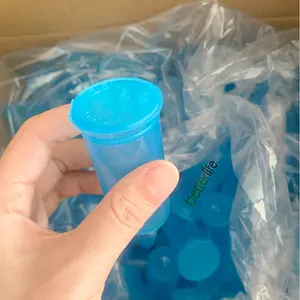 热卖Pop顶盖透明塑料管包装50毫升120毫升240毫升气密密封可挤压塑料瓶
