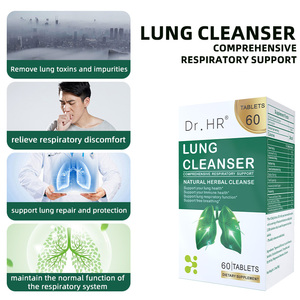 Tabletas Herbales para la Desintoxicación y Limpieza Pulmonar, Apoyo para la Salud Respiratoria, Suplemento de Purificación Pulmonar, en Existencia, Proveedor de Marca Privada Personalizada - Product Image 3