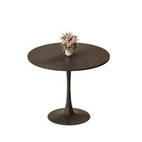 Ensemble table et chaises de salle à manger nordique simple, 5 pièces, qualité commerciale, design moderne, confortable, idéal pour appartement, gain de place