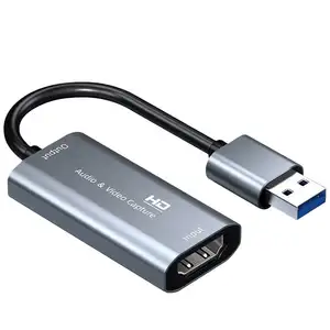 No driver required 1080P HDMI To USB A Female To Male Live Streaming HDMI Video Capture Card 4K