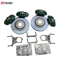 Kit de freinage de performance F40 double étrier 4 pistons pour frein arrière de drift, compatible Nissan S13 14 15, Toyota GT GR86 Altezza / Lexus IS200