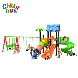 Parco Giochi Colorato per <span class=keywords><strong>Bambini</strong></span> con Scivoli per l'<span class=keywords><strong>Intrattenimento</strong></span> all'Aperto - Product Image 2