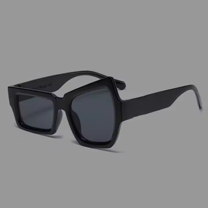Gafas de Sol Divertidas de Moda, Color Blanco y Negro, Protección UV400, Diseños Geek, Unisex, Protección UV para Viajes a la Playa - Product Image 5
