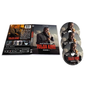 Spedizione Gratuita DDP Acquista NUOVO Set DVD in Scatola Produttore Cinese <span class=keywords><strong>Film</strong></span> Serie TV Duplicazione Dischi Ebay Tulsa King Stagione 1 3DVD - Product Image 4