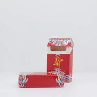 Boîte d'emballage de cigarettes en carton en gros, boîte personnalisée imprimée, boîte de cigarettes en carton jetable