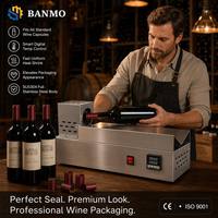 Machine de scellage manuelle à induction électromagnétique BANMO pour bouchons de bouteilles en aluminium, en acier inoxydable, prix d'usine en gros