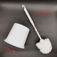 Brosse de toilette discrète avec rangement intégré : une brosse de toilette creuse et sécurisée