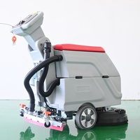 Laite New Walk-Behind Industrial Hand Push Scrubber Dryer 2600 ㎡ Nettoyeur de sols haute performance pour entrepôt
