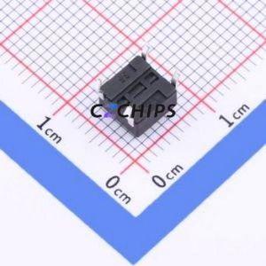 TSD001B04530A Tactile Switch Through hole Component (THT)-4P,6x6mm Switch Round Button 3N Through Hole 6mm - Product Image 2