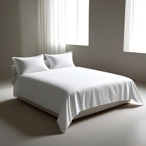 Wrinkle Fade Stain Resistant Bedroom Sets Solid Color <strong>Polyester</strong> Microfiber Bed <strong>Sheet</strong> Bedding Set - Product Image 3