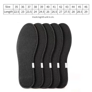 Odor Absorbing Activated Charcoal Shoe Insoles Healthy Bamboo Carbon Insoles Odor Stopper Cushion Insoles