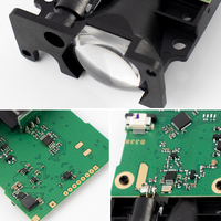 LDJ modul Sensor pengukur Laser grosir 200m Sensor Difuse optik 20Hz dengan antarmuka Data TTL