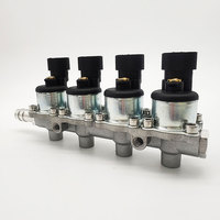 Riel de Inyectores de Gas GNC/GLP de 2 Ohmios, Repuestos para Sistema de Combustible Automotriz con Boquilla para 3, 4, 6 y 8 Cilindros, Tipo IG 7 Dakota LP