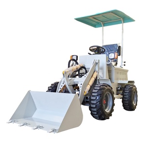 Bán trực tiếp từ nhà máy Máy xúc lật <span class=keywords><strong>mini</strong></span> 500kg 0.5 tấn chạy điện/dầu, máy xúc bánh nhỏ - Product Image 3