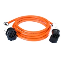 Câble de recharge pour véhicule électrique KHONS 22kw 11kw 7kw 3kw Type 2 vers Type 2/Type 1, 5M, neuf, 32A, IP54, 220V-440V